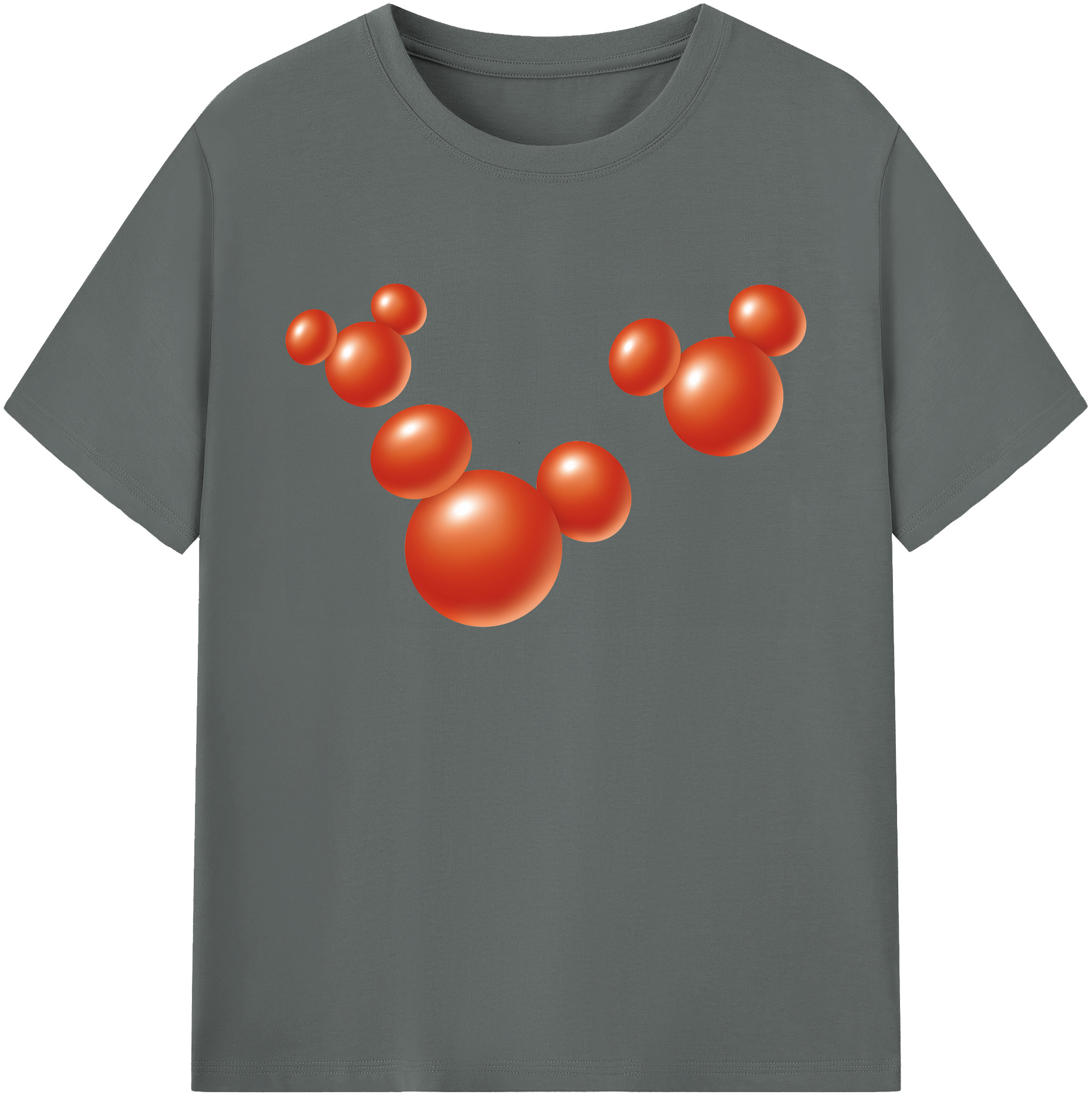 ミッキーマウス Mickey Mouse 綿100％ メンズ半袖Tシャツ｜肌触りやわらか＆通気性